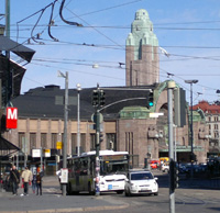 Helsingfors t�gstation